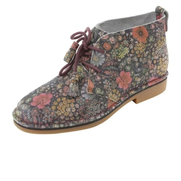 🆕 Women’s Floral Hush Puppy Booties size 10 - Picture 1 of 7